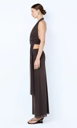 Bec and Bridge Brown Eva Drape Skirt and Top Set for rent on The Volte - image 3
