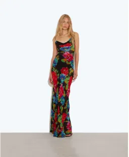 Rat & Boa Casablanca floral maxi dress. Size S - best fit Au 8/10 for rent on The Volte - image 1