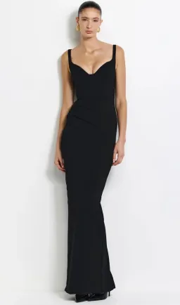 Effie Kats Pearl Gown Black for rent on The Volte - image 1