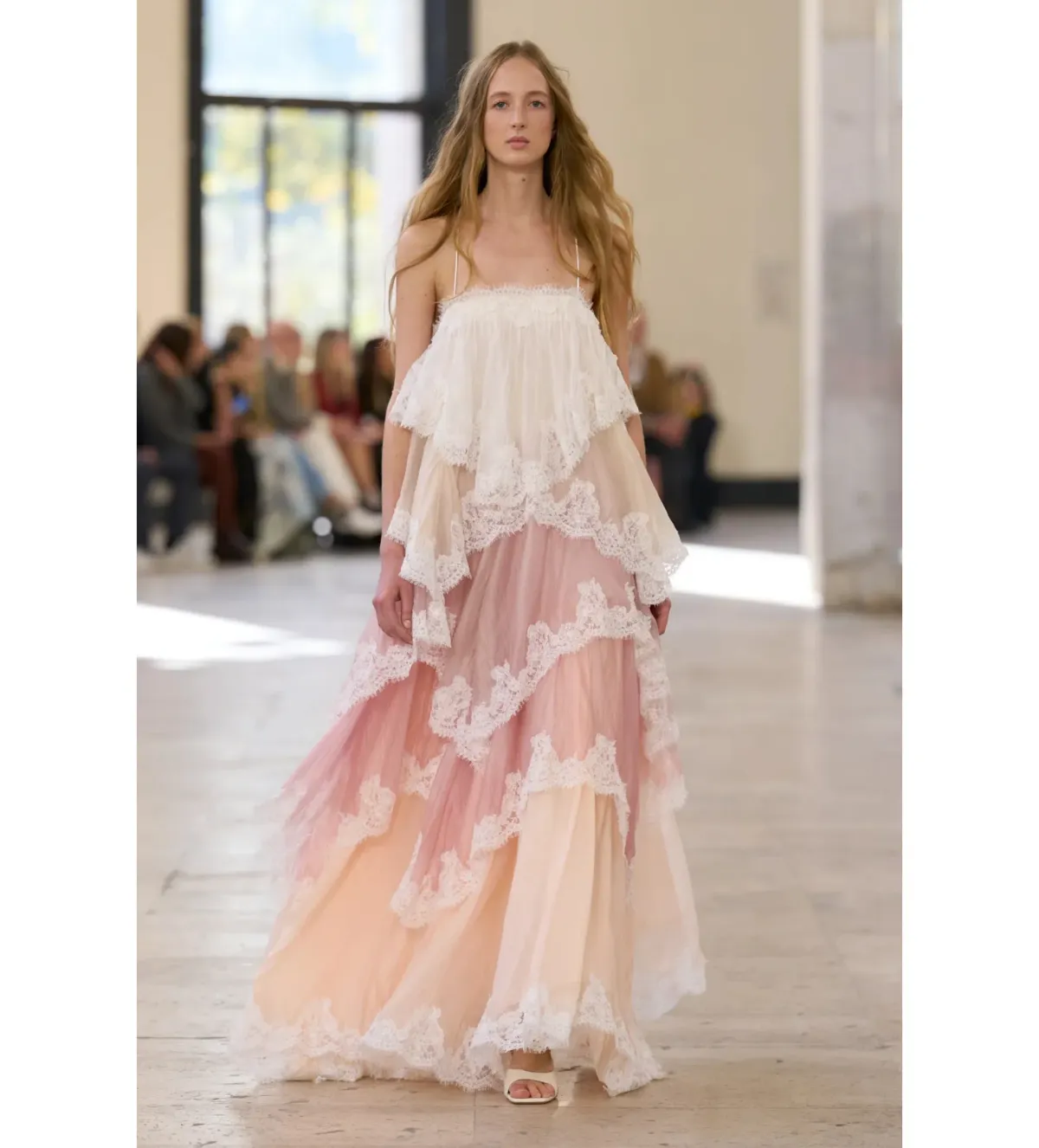 Aje Ophelia Lace Gown in Multi Size AU10 - Image 1