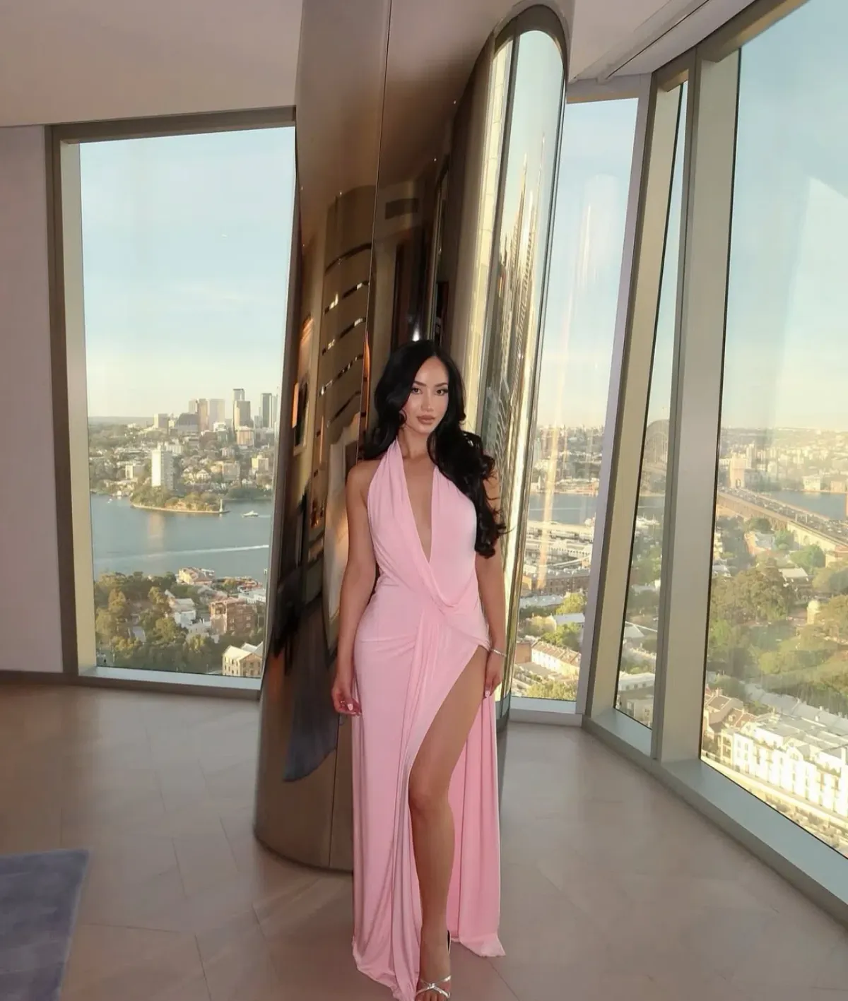 Natalie Rolt winona gown blossom pink size 6 - Image 3