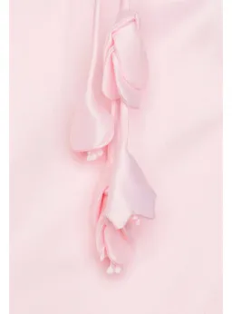 Self Portrait Pink Taffeta Dress Size 6 / XS for rent on The Volte - image 3