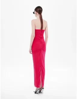 Misha Pink Strapless dress Small for rent on The Volte - image 4