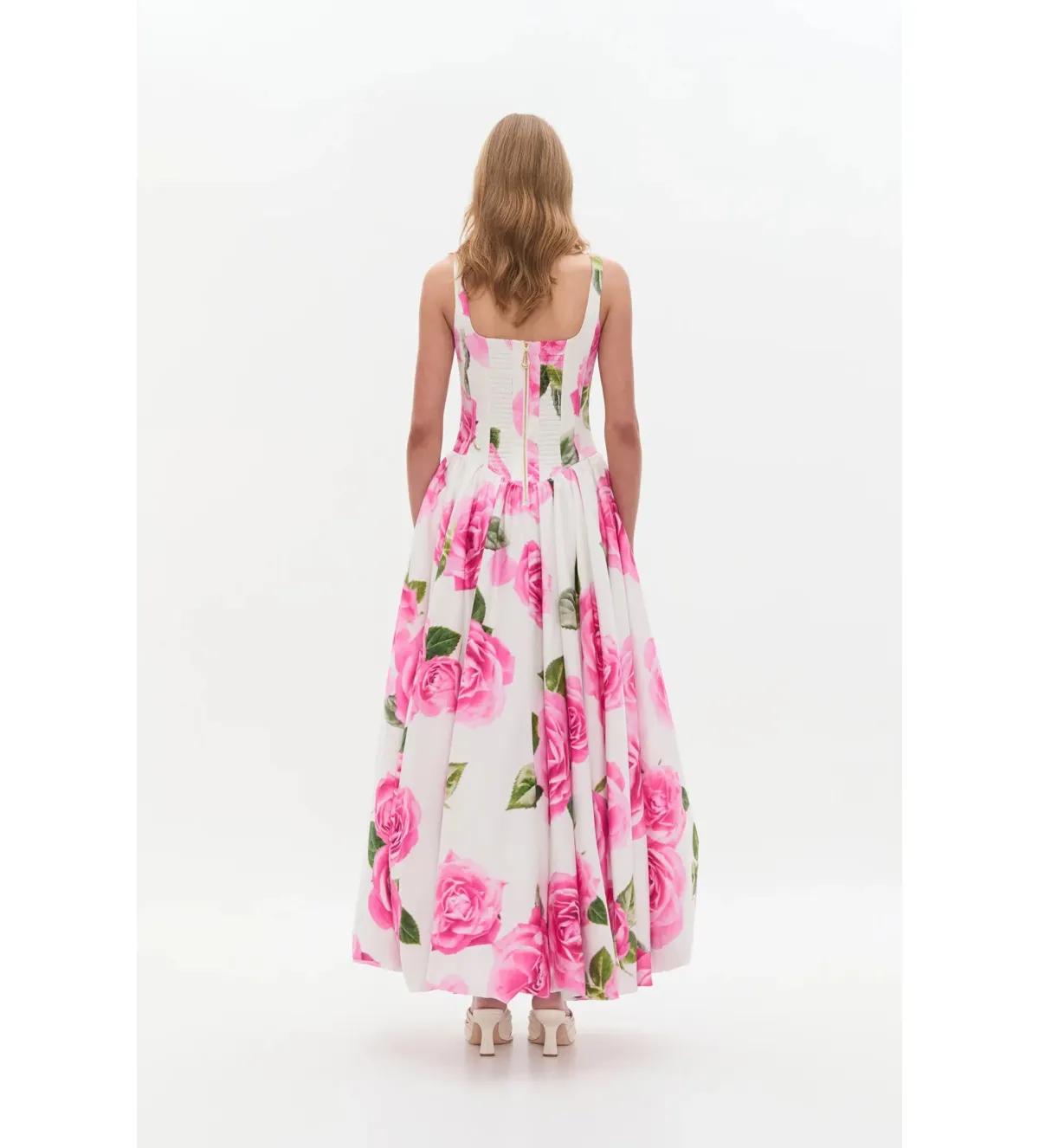 Aje Alani Gown Soft Rose Light Size AU 12 - Image 3