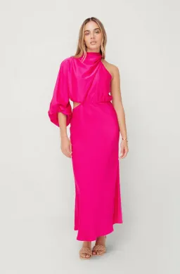 Sheike Olivia Dress Fuchsia Pink Size 16 for rent on The Volte - image 1
