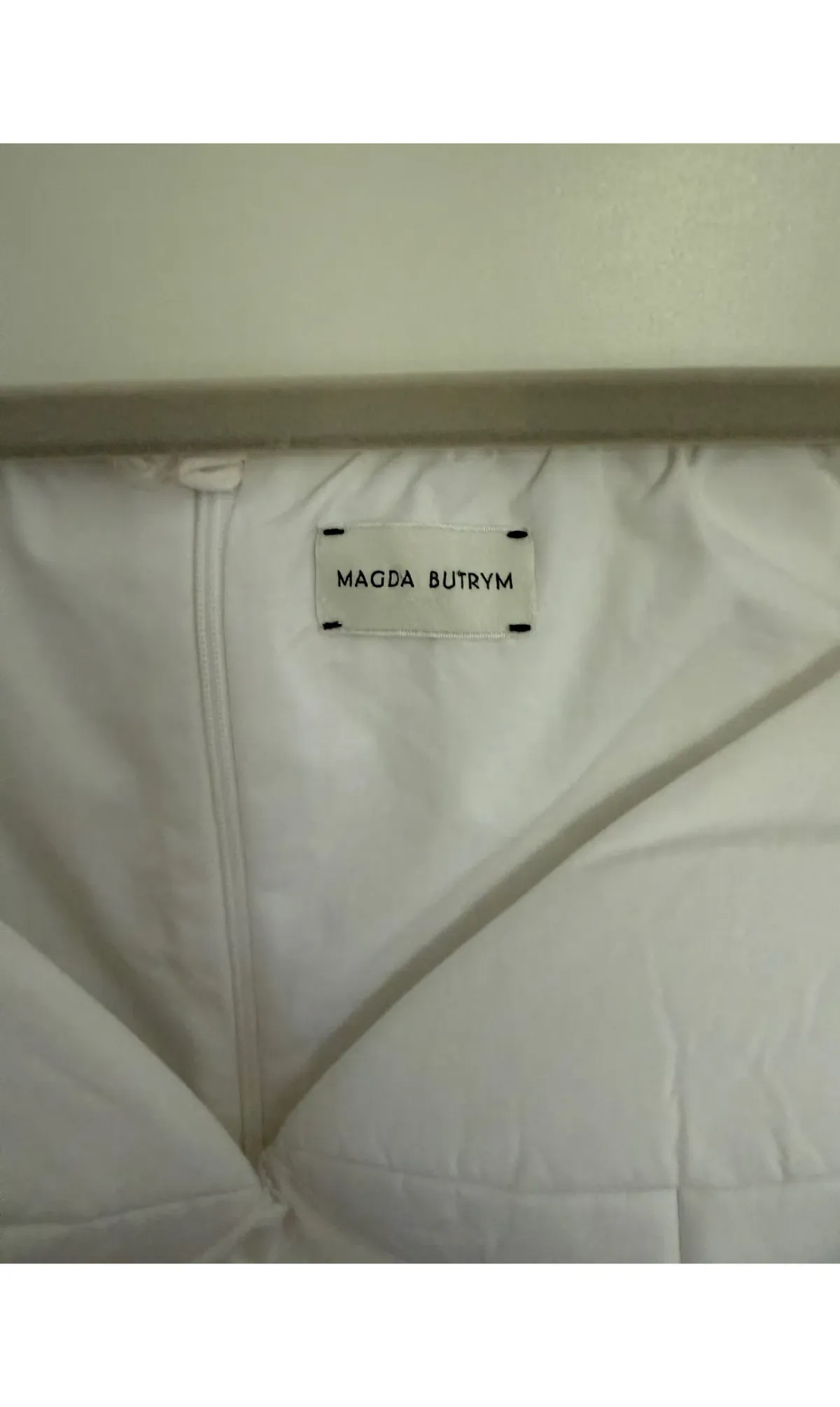 Magda Butrym Off-shoulder cotton minidress - Image 6