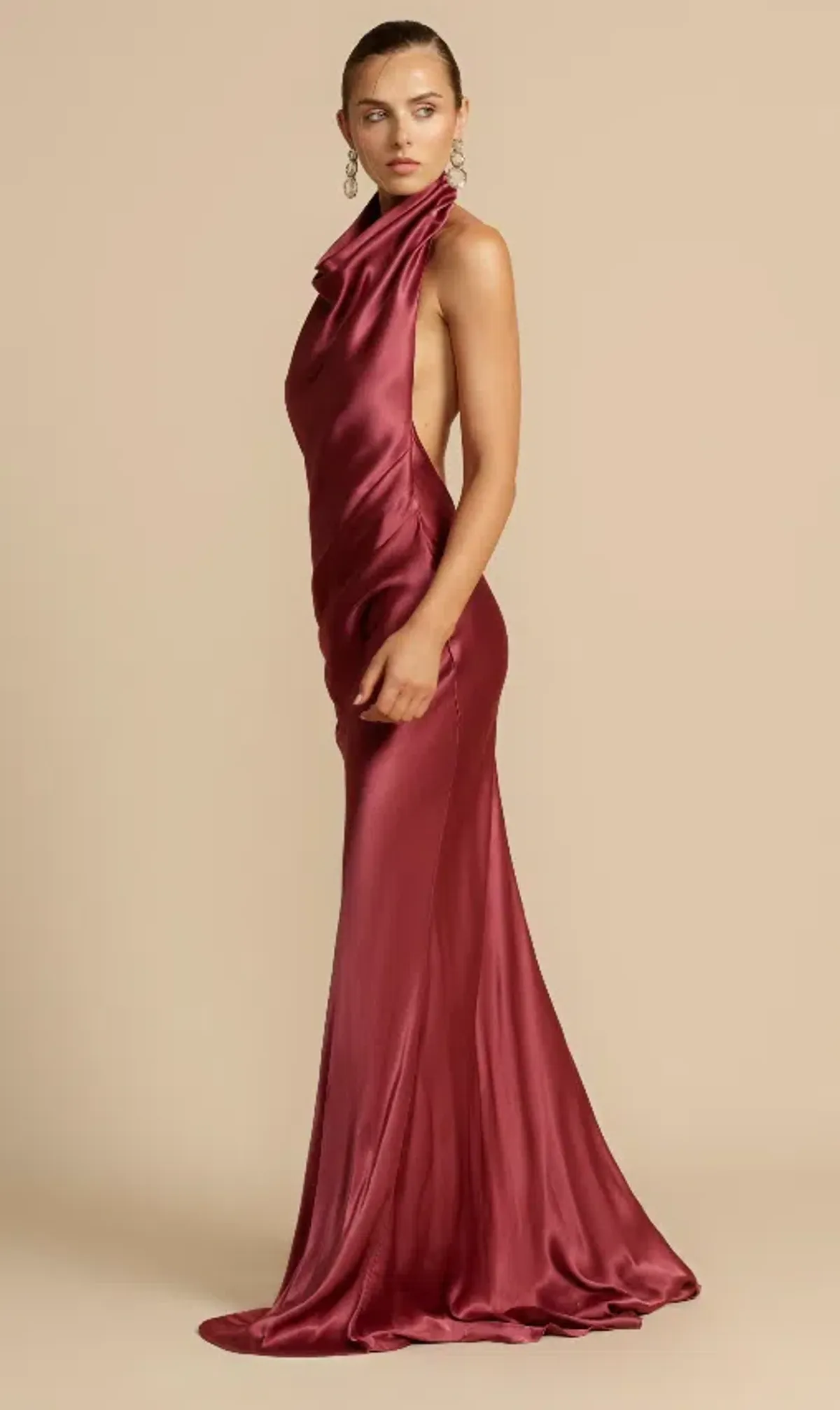 Arcina Ori Gaia Dress In Plum Size 14 (XL) - Image 1