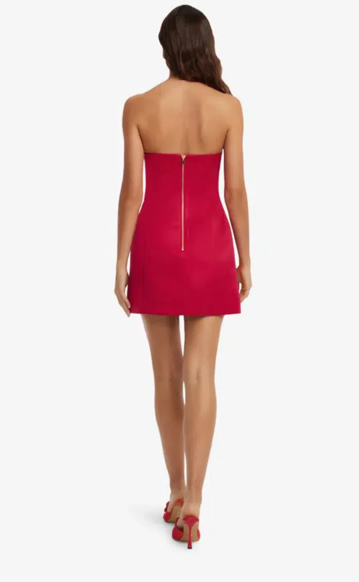 Leo Lin Floret Mini Dress Scarlet 8 - Image 2