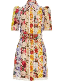 Zimmermann Wonderland Floral Shirt Dress Size 8 for rent on The Volte - image 5