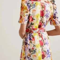Zimmermann Wonderland Floral Shirt Dress Size 8 for rent on The Volte - image 3