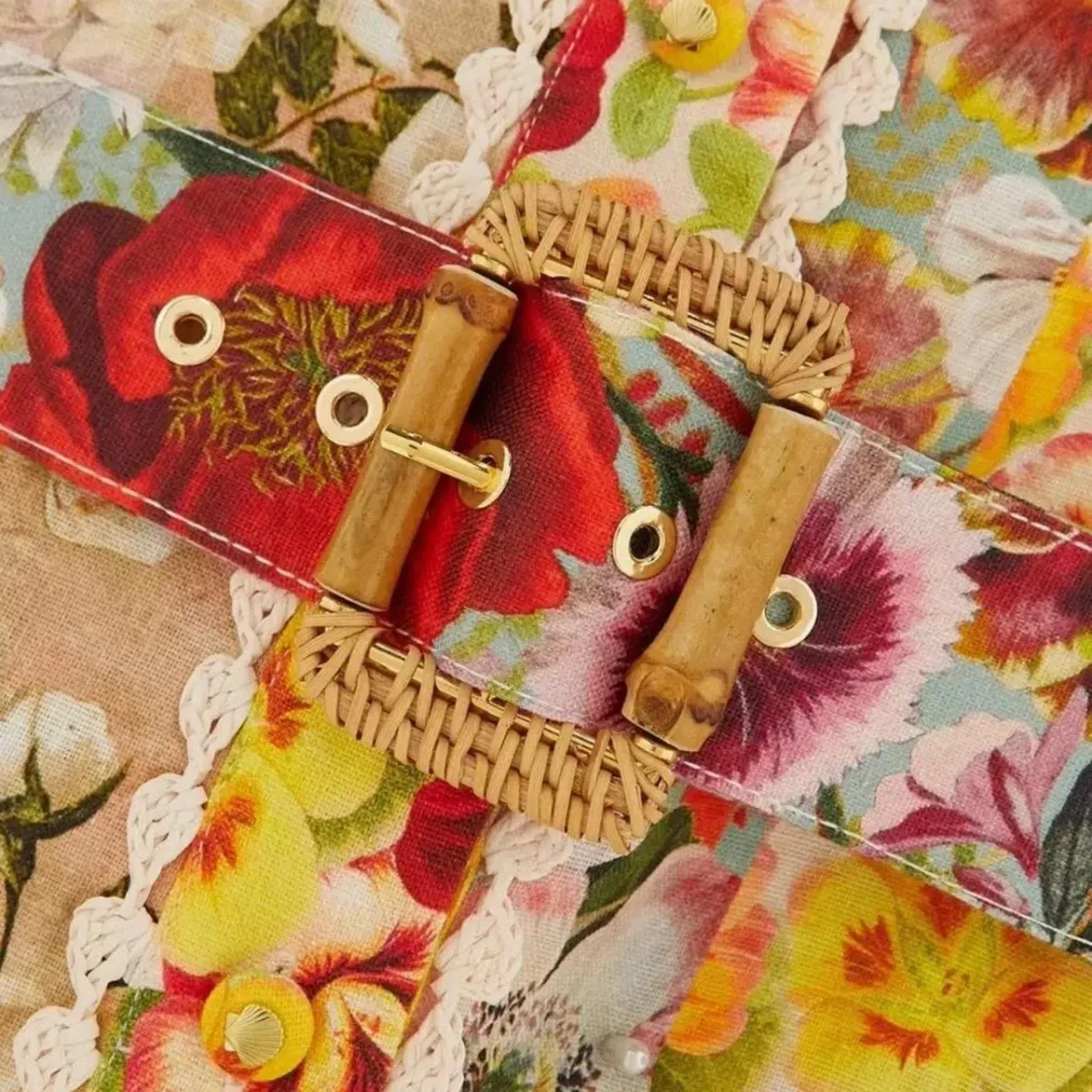 Zimmermann Wonderland Floral Shirt Dress Size 8 - Image 4