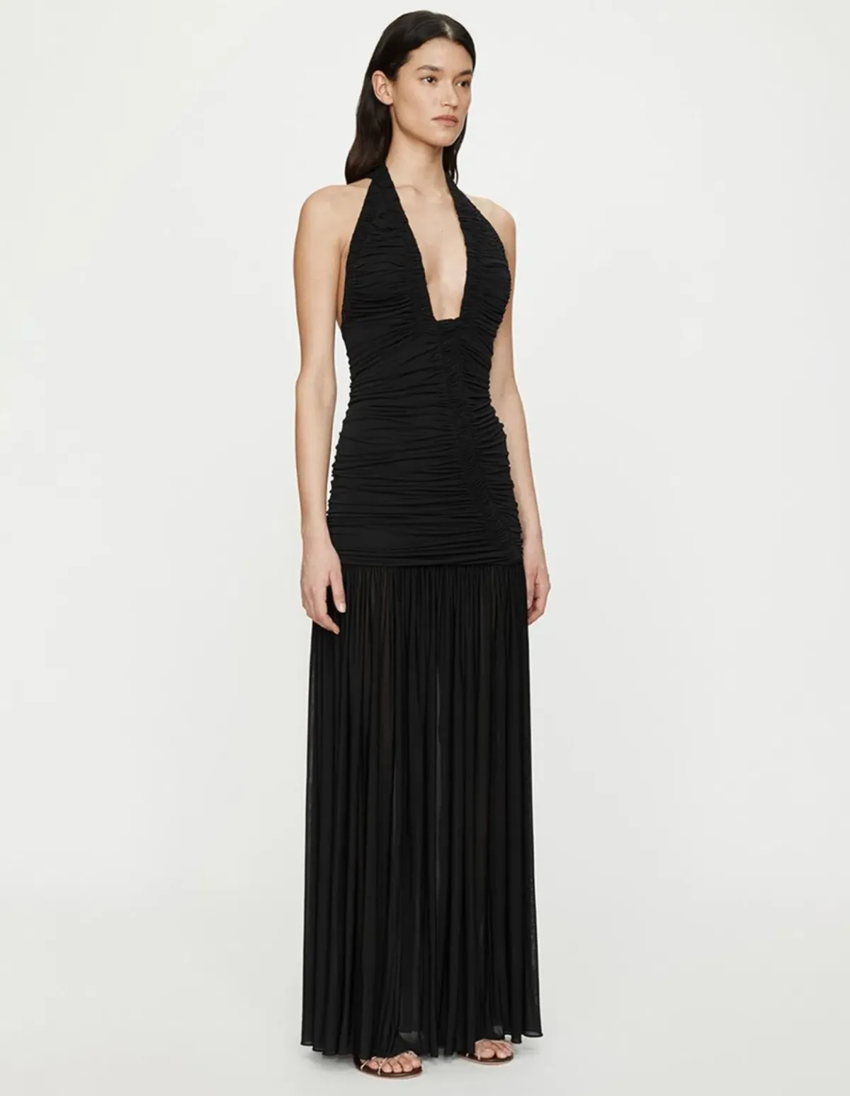 Christopher Esber Orion Gown in Black AU 6 - Image 2