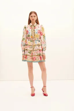 Kate Ford Prairie Frilled Layered Mini Size 8 for rent on The Volte - image 1