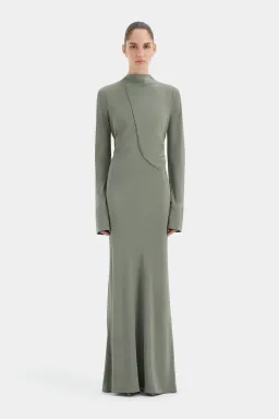 Sir. Rousseau Open Back Gown- 10 for rent on The Volte - image 2