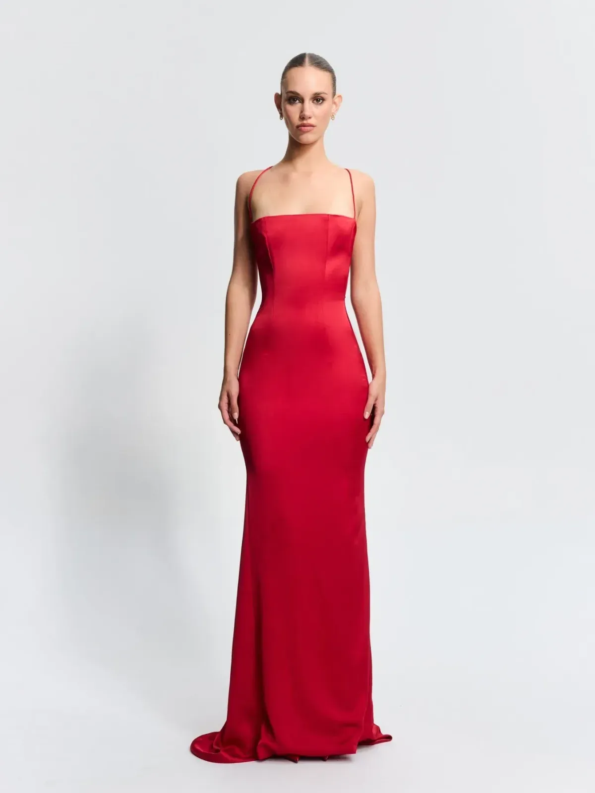 Effie Kats Everly Gown Red Size XS - Image 1