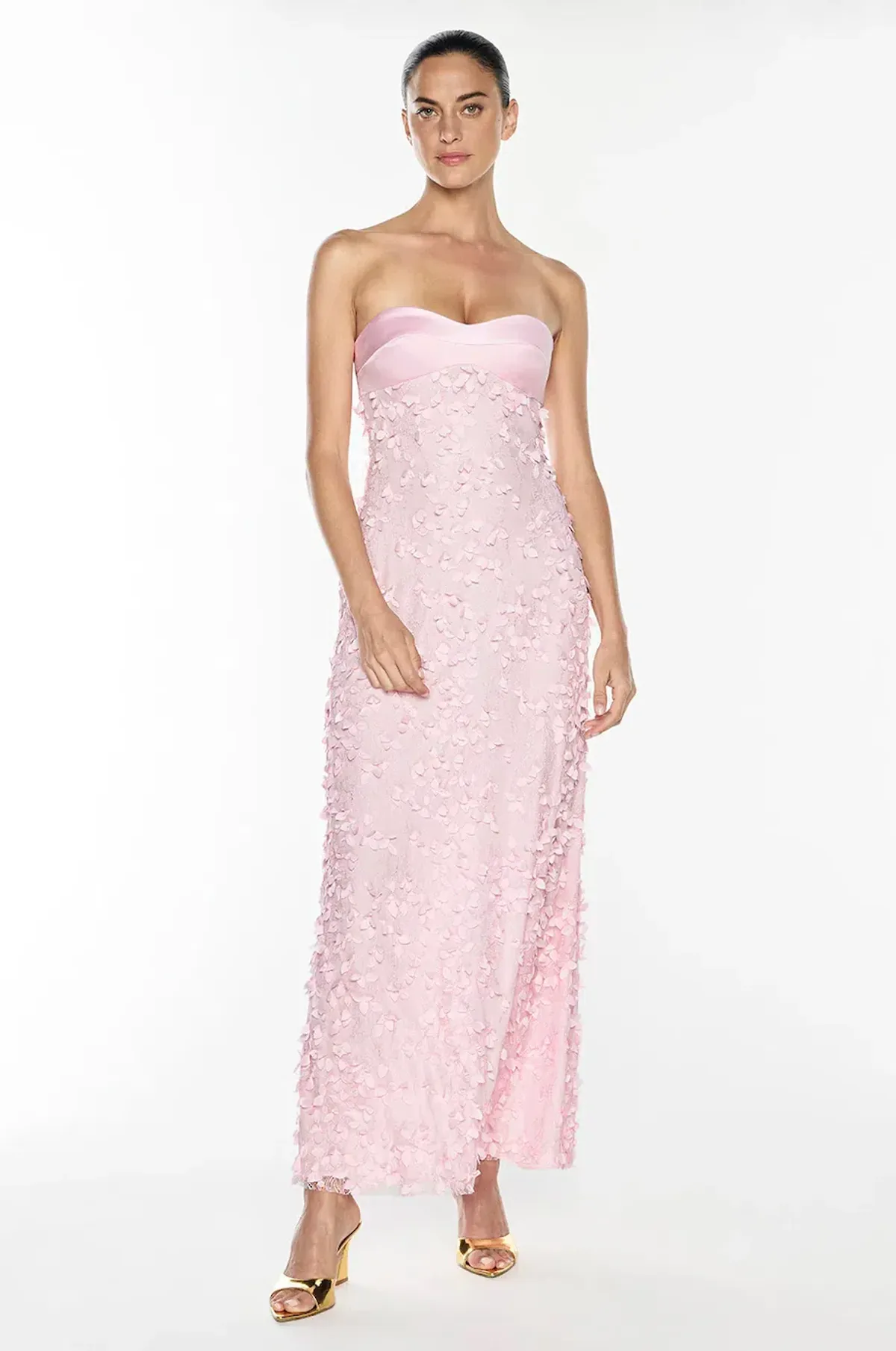 ENCHANTMENT BALCONETTE DRESS | PETAL PINK - SIZE 6 - Image 1