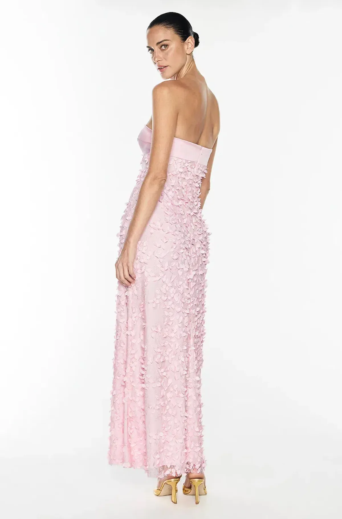 ENCHANTMENT BALCONETTE DRESS | PETAL PINK - SIZE 10 - Image 3