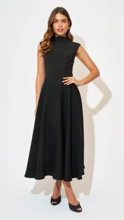 Odd Muse - High Waist Midi Dress - XS for rent on The Volte - image 3