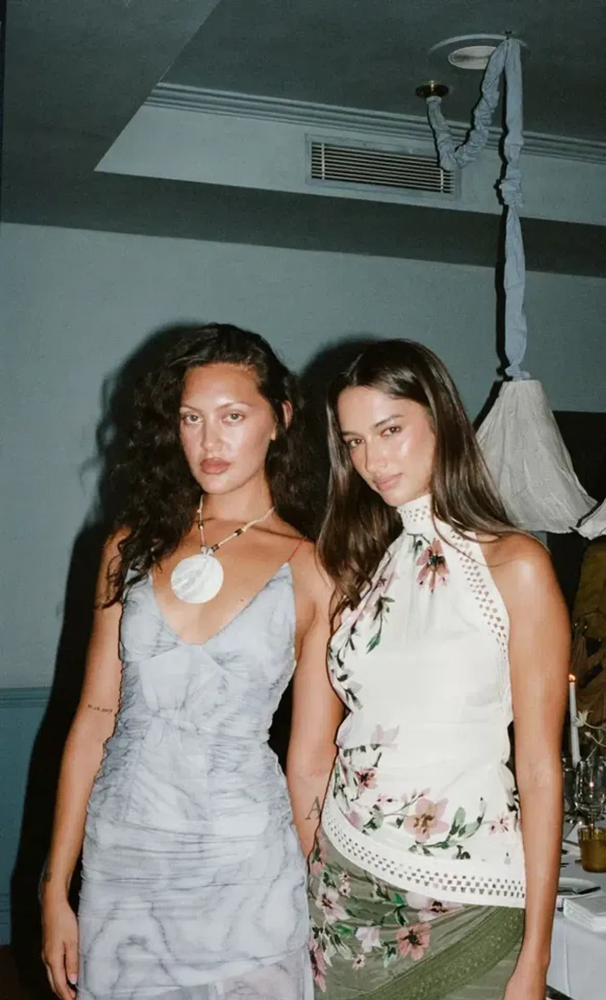 Bec and Bridge Camelia Racer Top and Camelia Mini Skirt Set in Cream Olive Green Gardenia Size 6 XS - Image 2