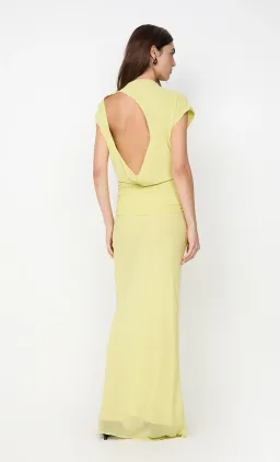 Bec and Bridge JEHNAYA ASYM MAXI DRESS in Citrus Size 10 for rent on The Volte - image 2