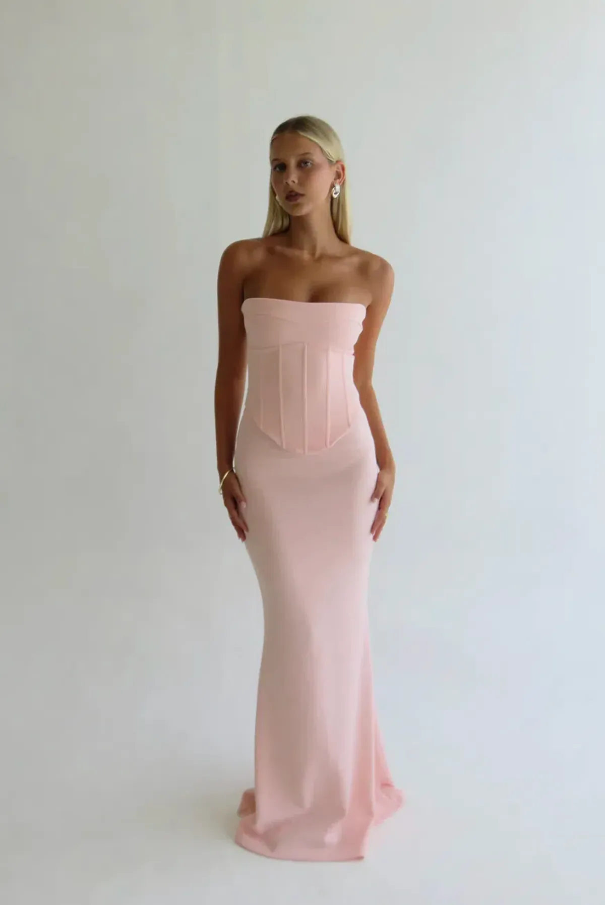 Hntr the Label, Louie Gown, BABY PINK Set, Size AU8 - Image 2