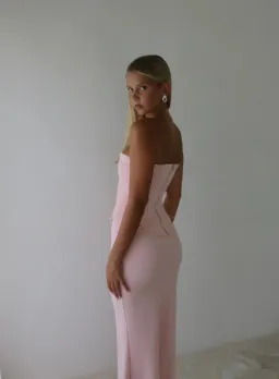 Hntr the Label, Louie Gown, BABY PINK Set, Size AU8 for rent on The Volte - image 3