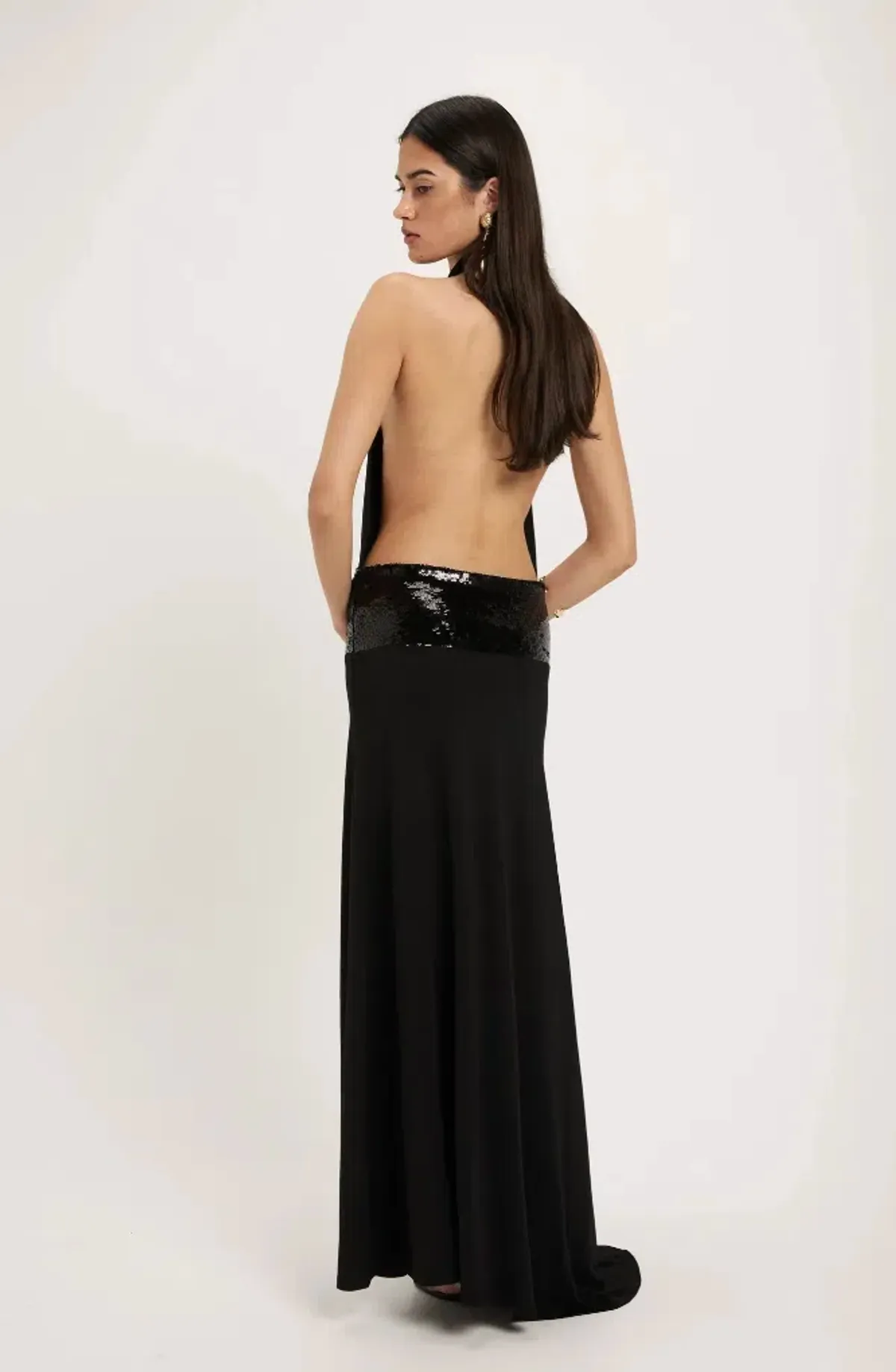 Ance Gria Adele Gown Black Size S / AU 8 - Image 3