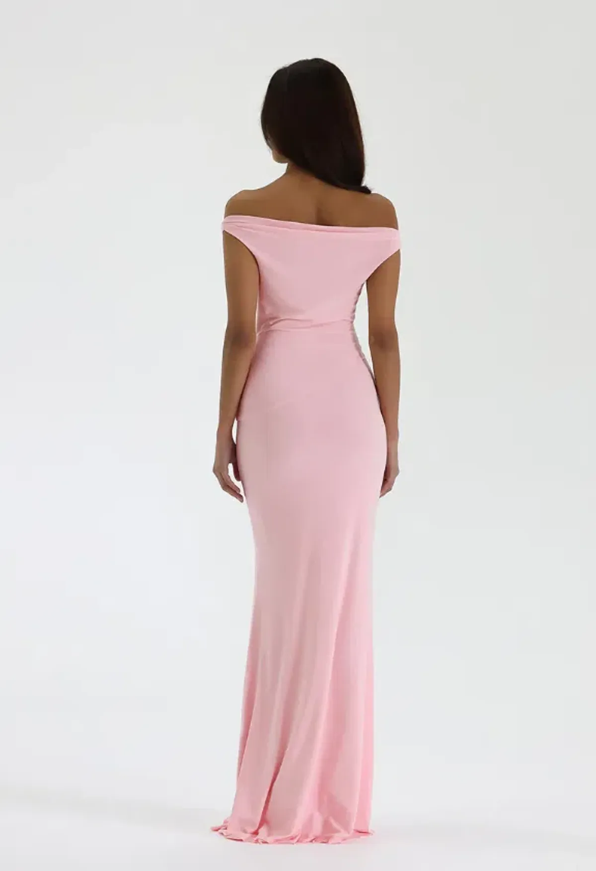 Natalie Rolt Bettina Gown Blossom Pink Full Length Dress (size 10AU) - Image 2