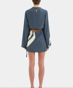 Sir Lilou Long Sleeve Mini Dress Size 6 for rent on The Volte - image 3