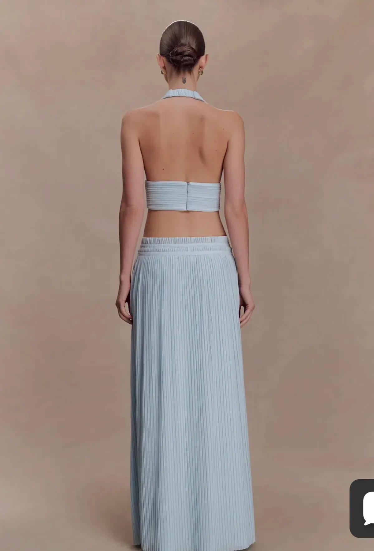 Meshki Amaris Halter and Skirt- Blue Size S - Image 2