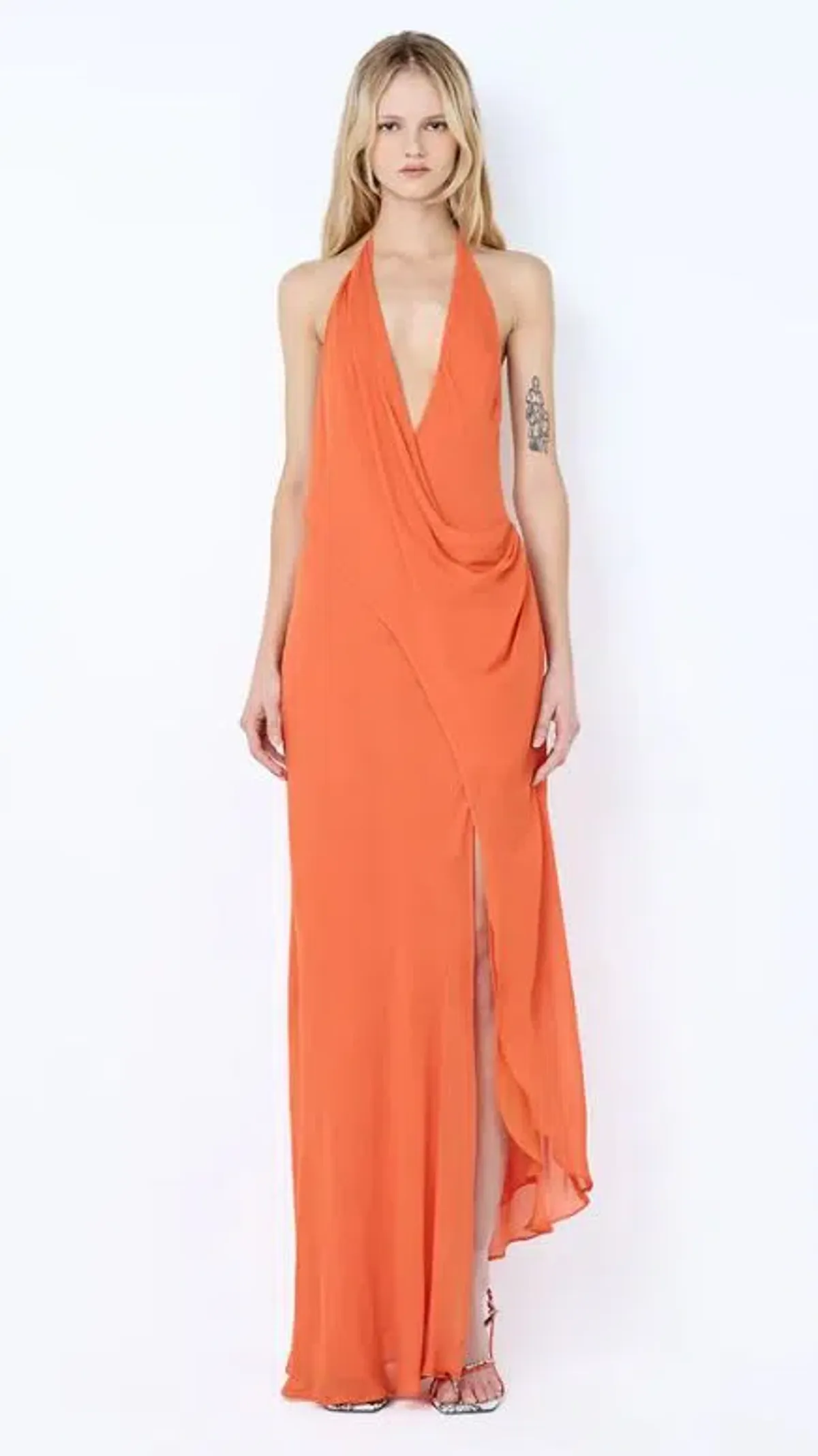 Bec and Bridge Sabrina Drape Maxi Dress Size 10 - Image 1