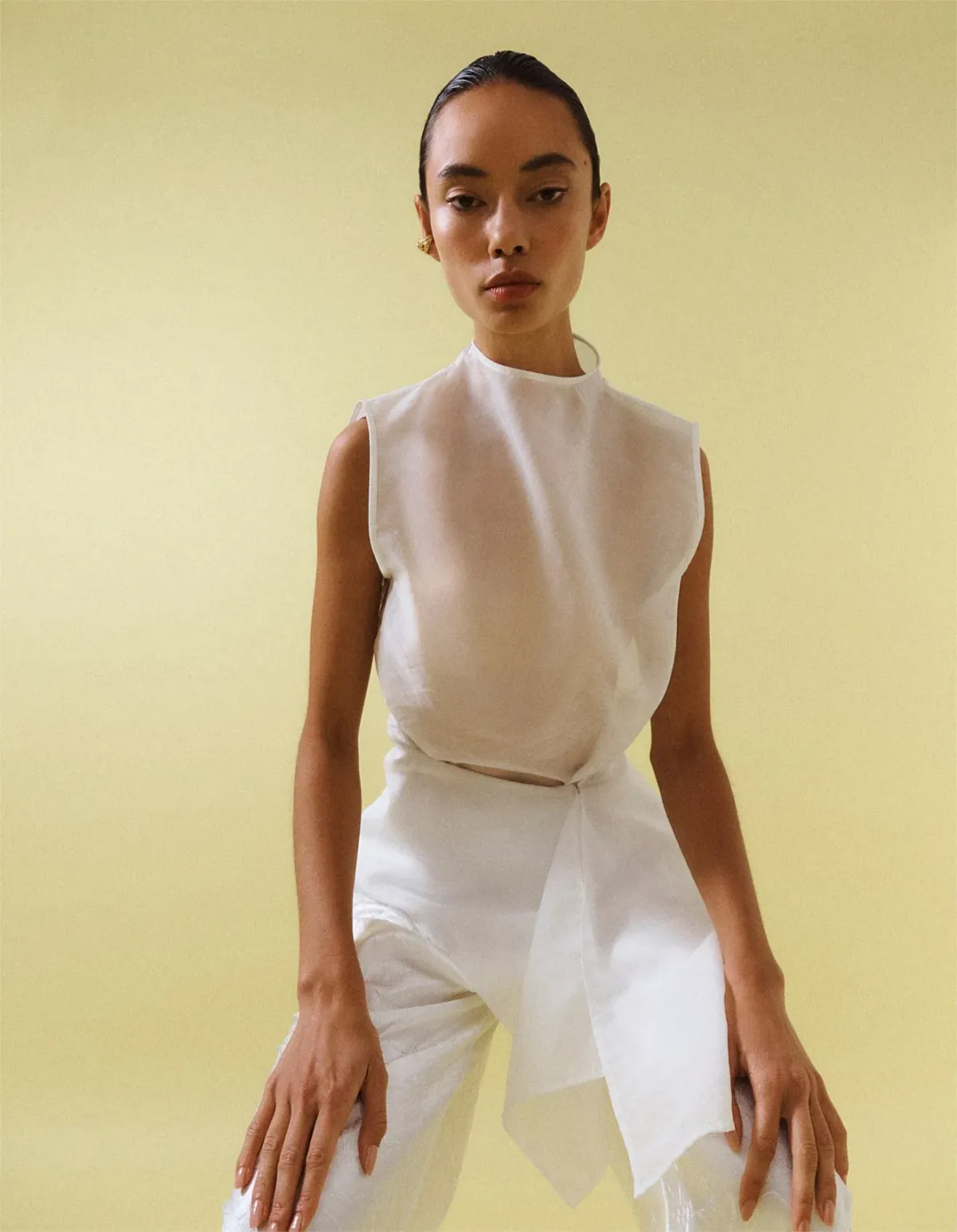 One Of Others Hazel Top White Size 8 - Image 2