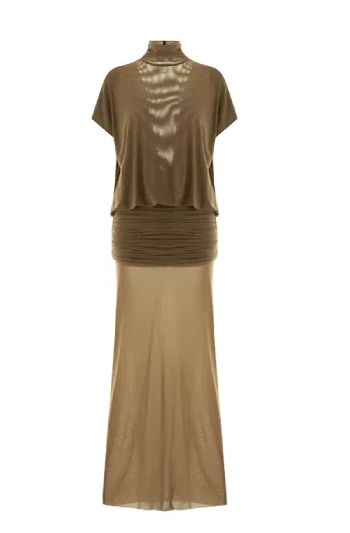 COCOSIN Dune Glow Dress SIZE SMALL brown - Image 1