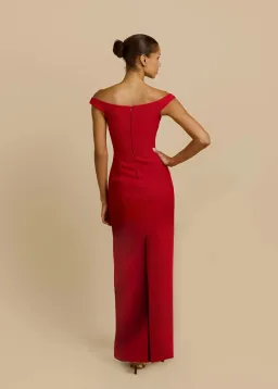 Arcina Ori Ellery Maxi Dress in Red Size S / AU 8 for rent on The Volte - image 3