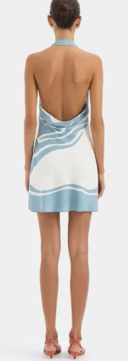 Lilou Halter Mini Dress for rent on The Volte - image 2