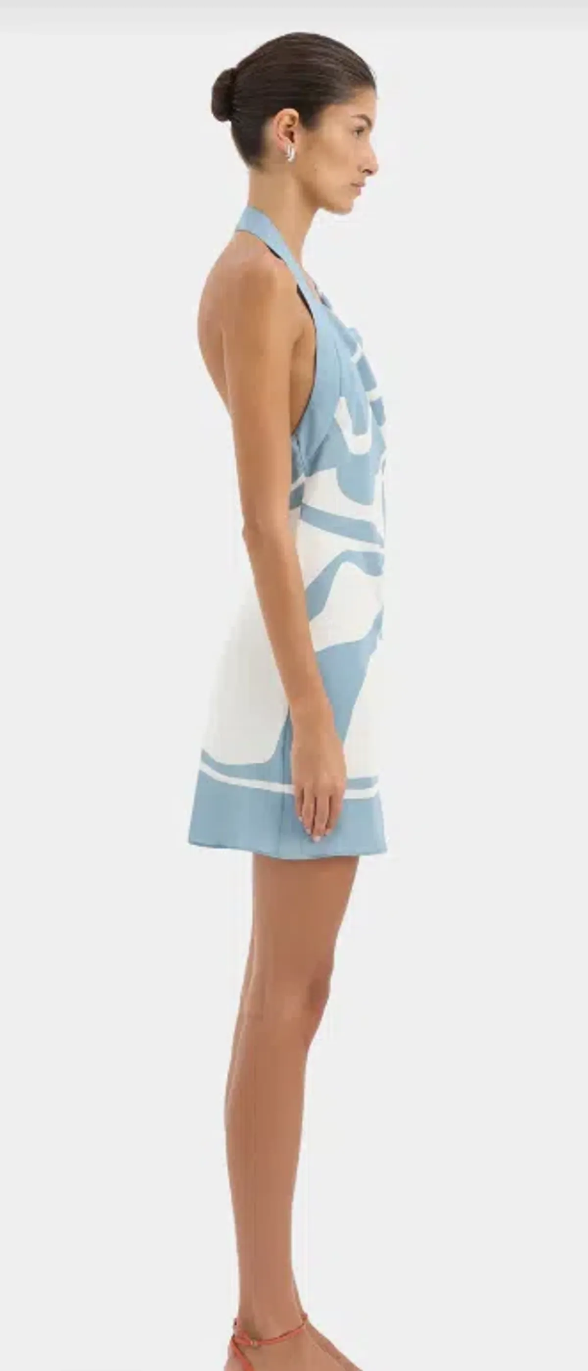 Lilou Halter Mini Dress - Image 3