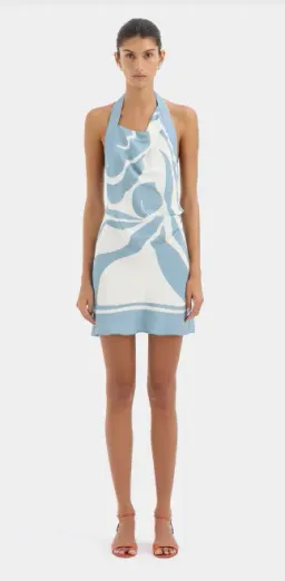 Lilou Halter Mini Dress for rent on The Volte - image 1