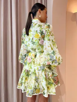 Alemais Eden Mini Dress Floral Size 10 for rent on The Volte - image 3