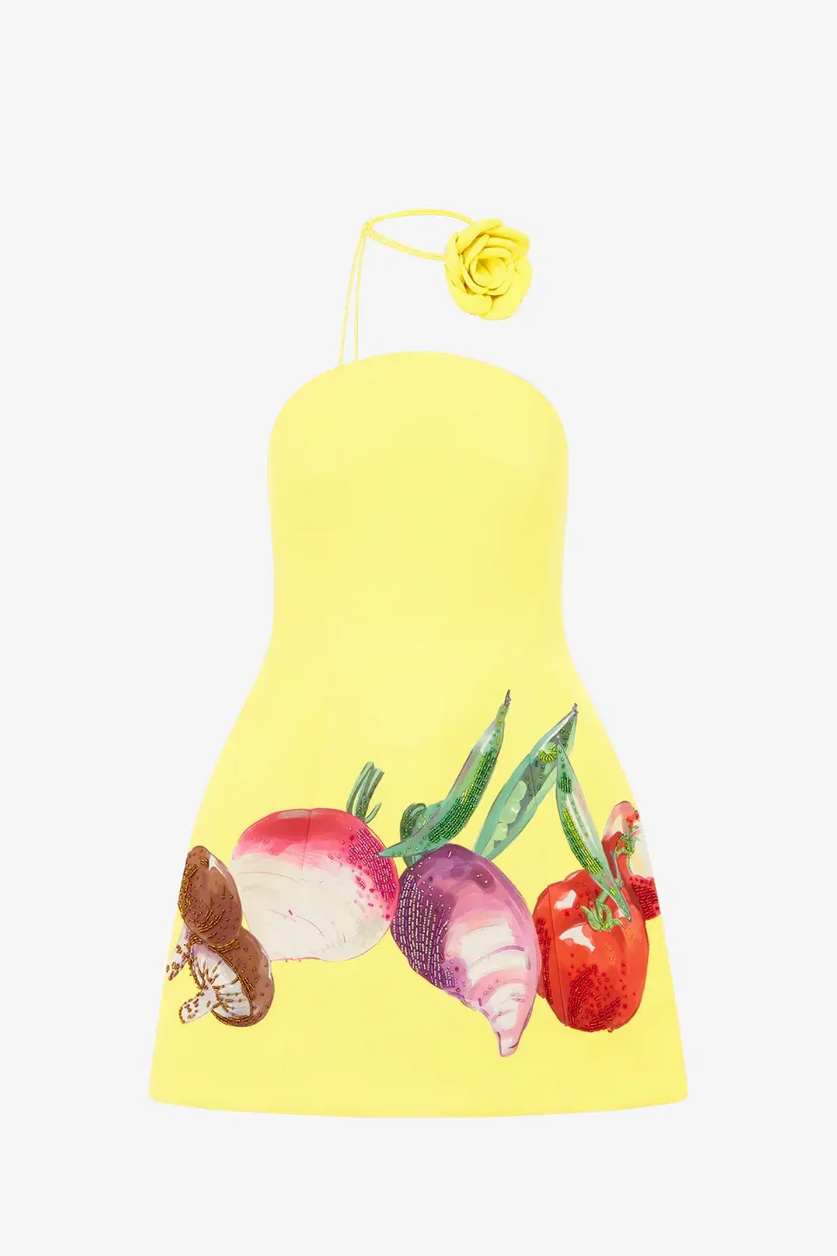 Leo Lin Zaria Bustier Mini Dress Harvest Print Size 12 - Image 1