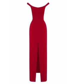 Arcina Ori Ellery Maxi Dress Red Red Size XS/AU 6 for rent on The Volte - image 4