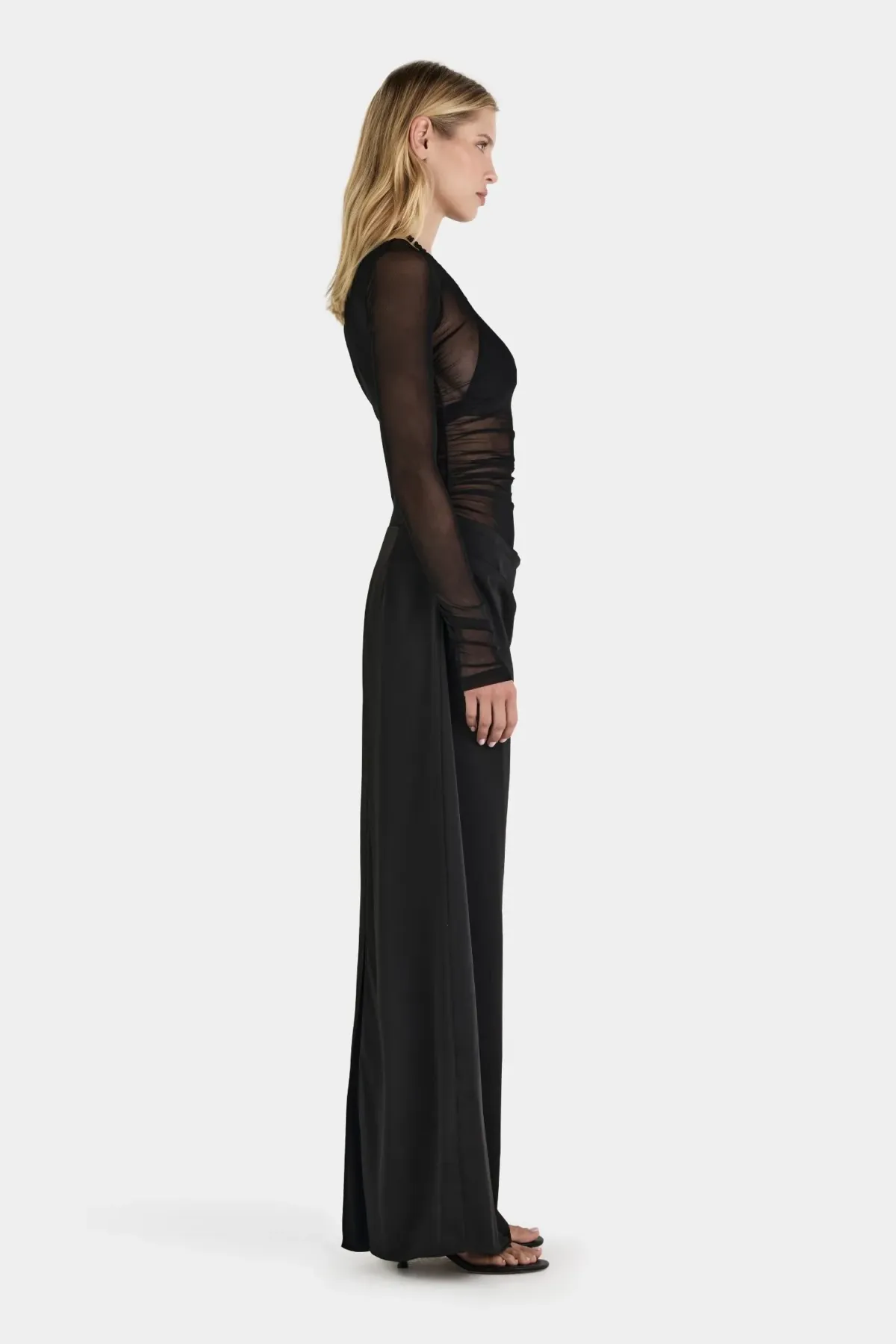 Hansen And Gretel Amy Maxi Dress Black Size 8 - Image 5
