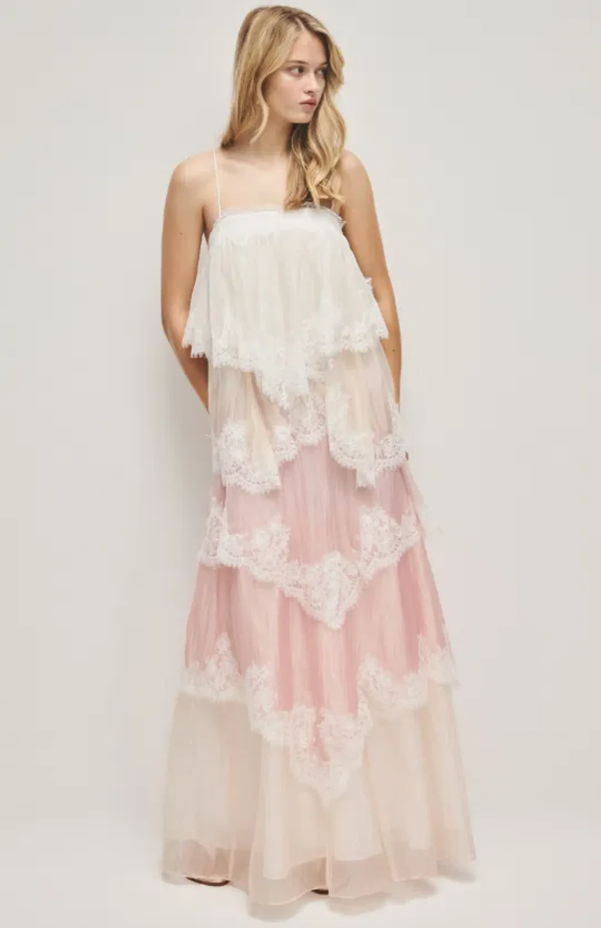 AJE Ophelia Lace Gown Multi Size 12 - Image 1