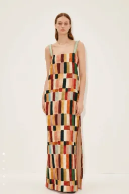 Alemais Marjorelle Midi dress size 8 for rent on The Volte - image 1