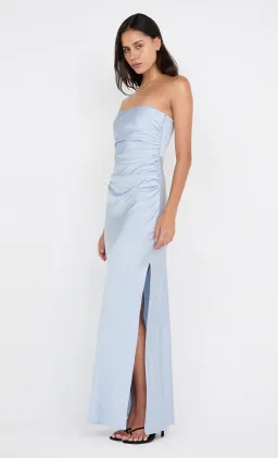 Bec & Bridge Eternity Strapless Maxi Dress Dusty Blue Size 6 for rent on The Volte - image 3