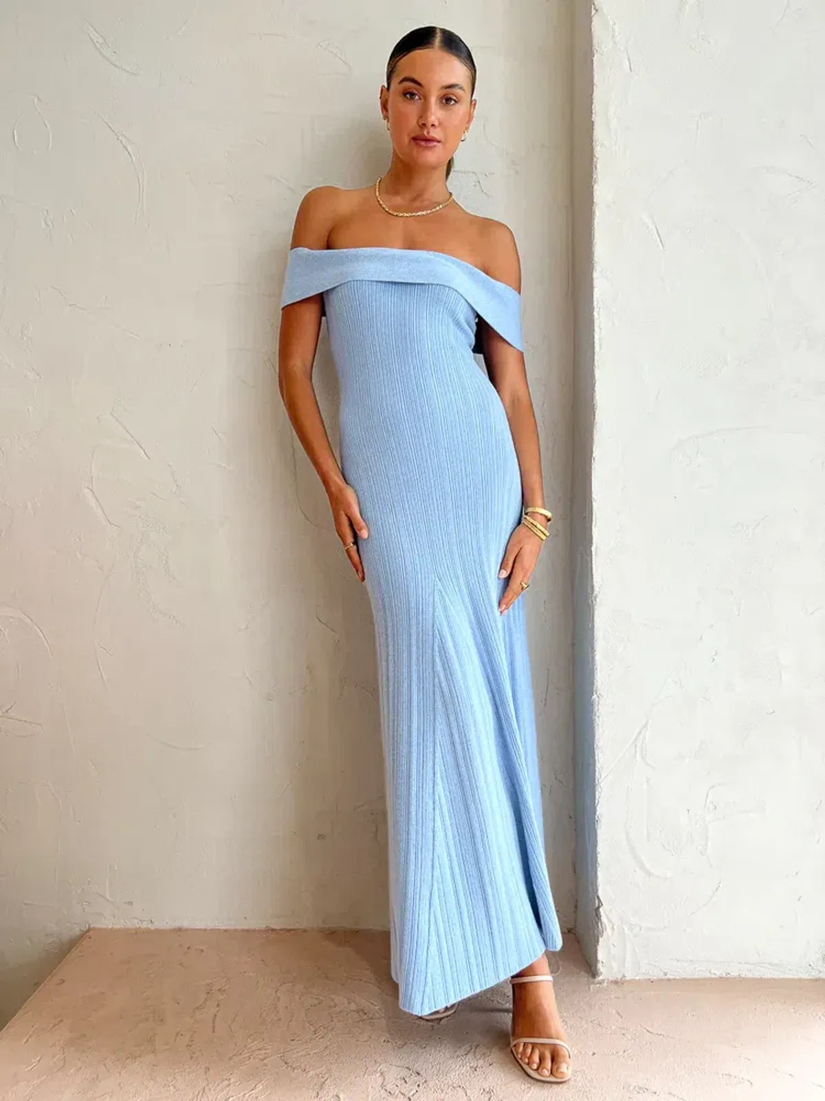 Anna Quan Neve dress in powder (size 10) - Image 1