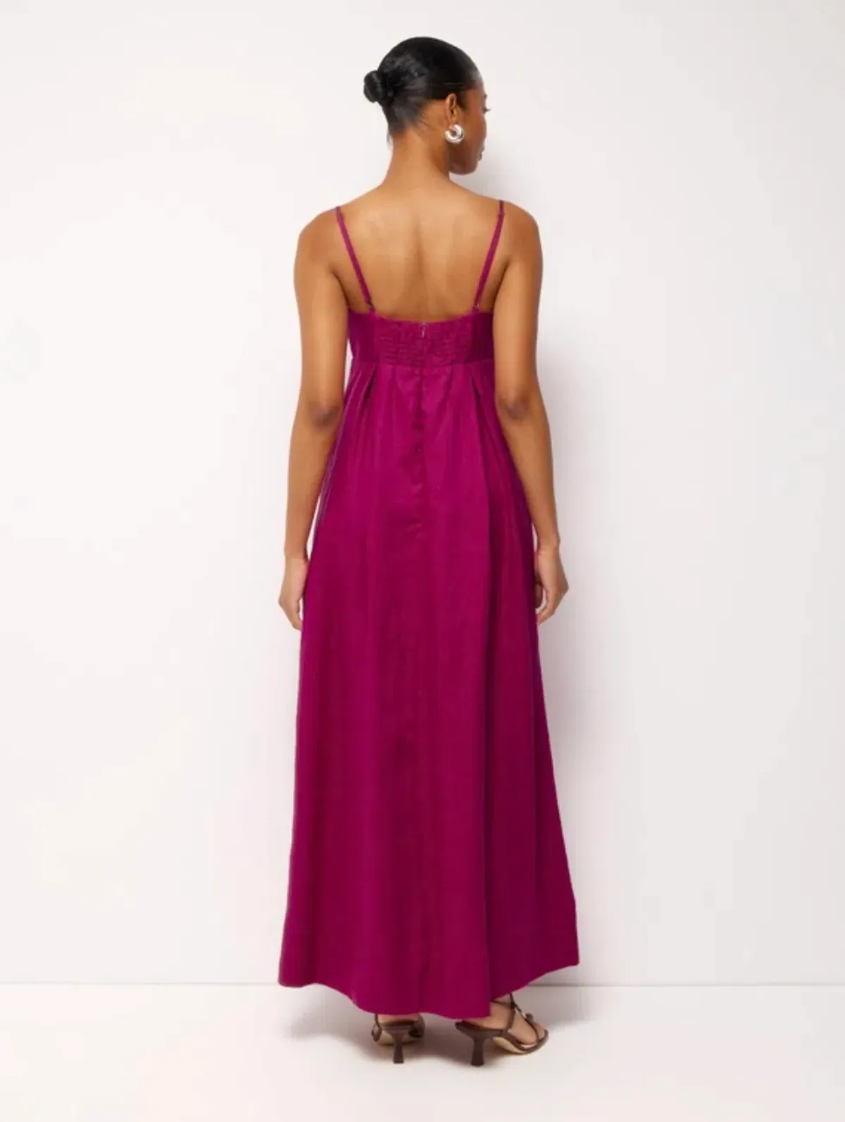 Aniya Linen Maxi Dress - Image 2