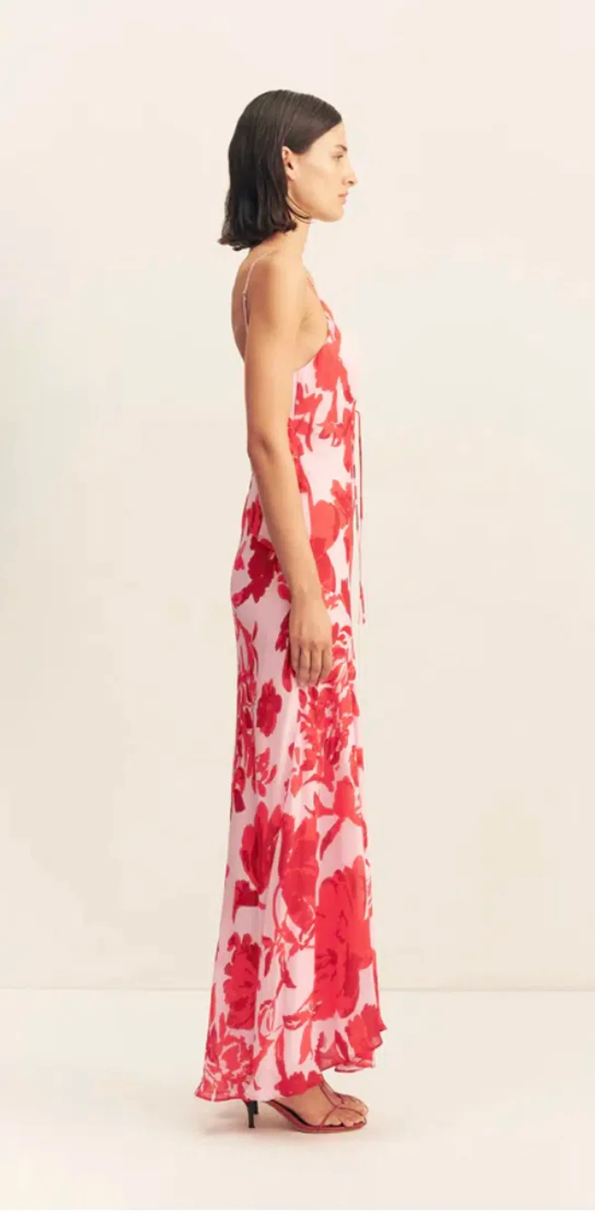 Aleyna plunged maxi dress - Image 3