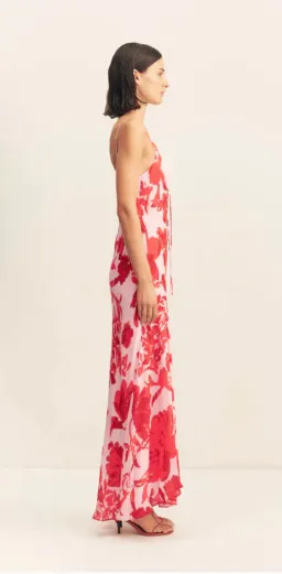 Aleyna plunged maxi dress for rent on The Volte - image 3