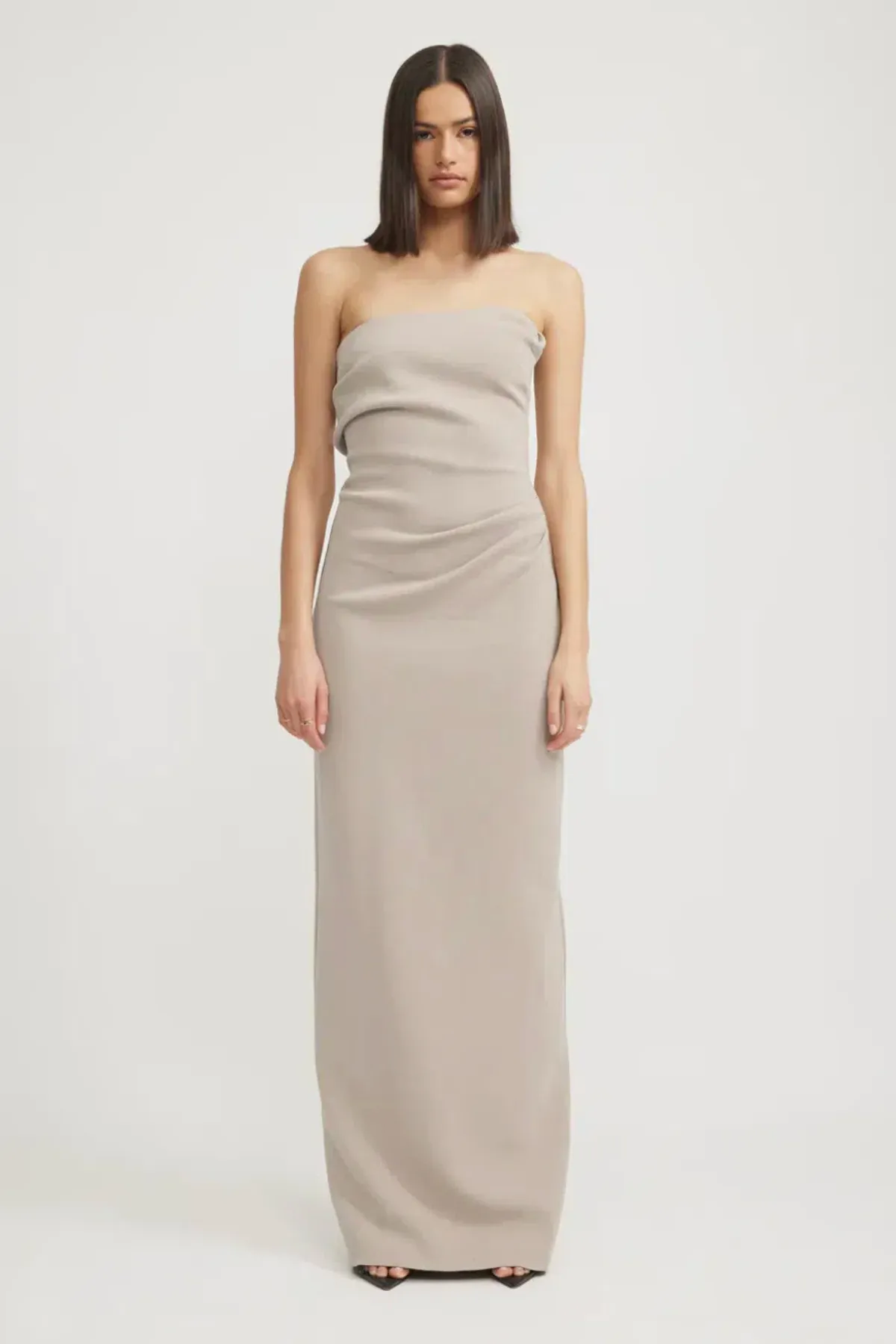 TOJHÀ DESIREE DRESS - STONE - Image 3