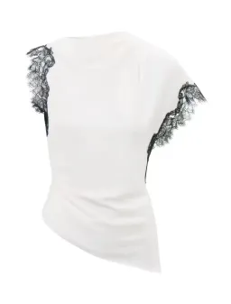 Forever New Dixie Asymmetric Lace Top Size 12 for rent on The Volte - image 5
